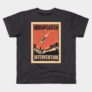 Humanitarian Intervention Kids T-Shirt
